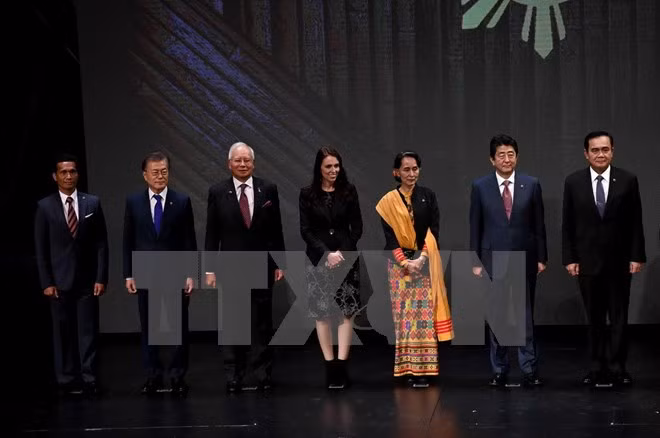 韩国承诺加强与东盟的合作 ảnh 1 韩国承诺加强与东盟的合作 ảnh 1