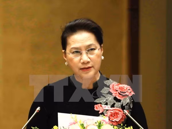 越南国会主席阮氏金银启程对新加坡和澳大利亚两国进行正式访问 ảnh 1 越南国会主席阮氏金银启程对新加坡和澳大利亚两国进行正式访问 ảnh 1