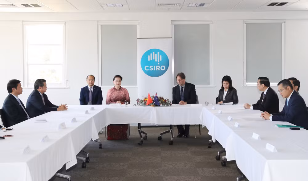 阮氏金银造访澳大利亚部分研究中心 ảnh 1