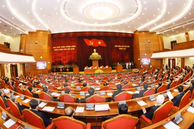 越共第十二届六中全会关于继续推进政治体制革新的决议 ảnh 1