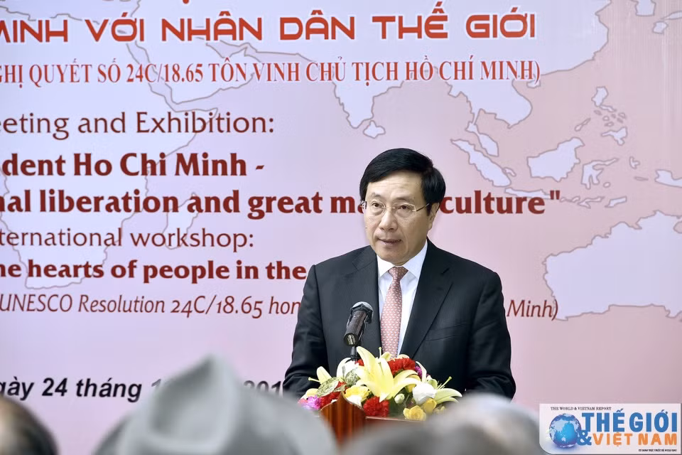 胡志明思想有助于加强越南人民与世界人民的连接 ảnh 1