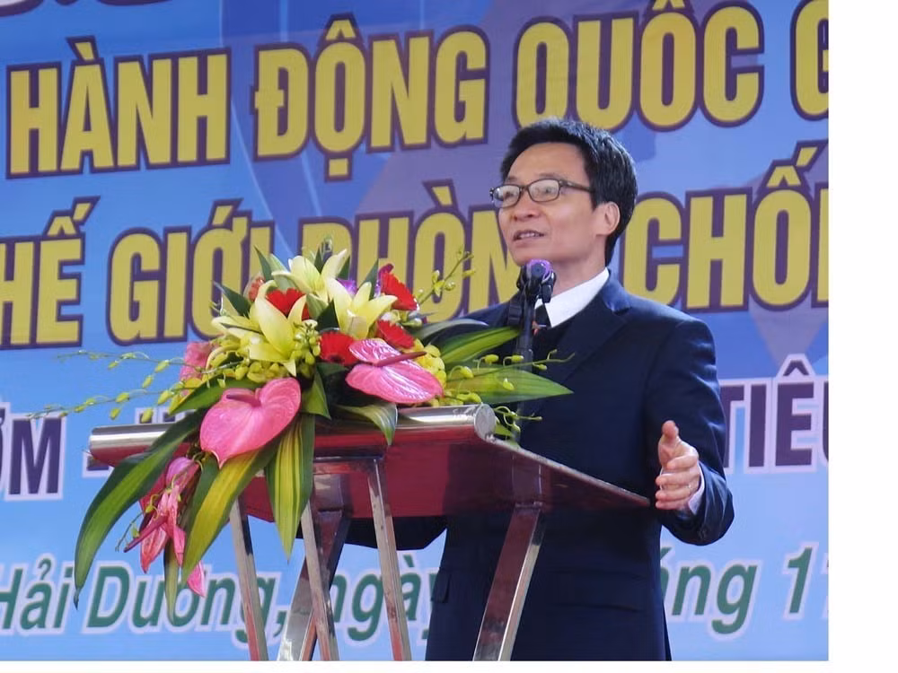 越南政府副总理武德儋 让艾滋病患者不再受歧视 ảnh 1 越南政府副总理武德儋 让艾滋病患者不再受歧视 ảnh 1
