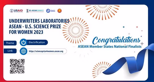 越南女科学家阮氏燕莲进入2023年东盟-美国女科学家奖决赛 ảnh 1 越南女科学家阮氏燕莲进入2023年东盟-美国女科学家奖决赛 ảnh 1