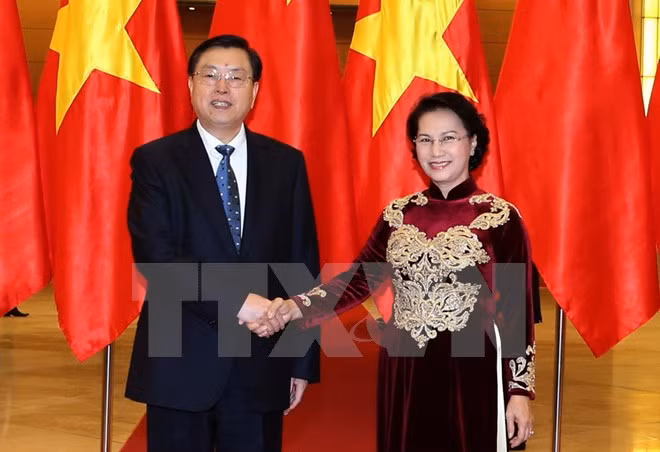 进一步加强越南国会和中国全国人民代表大会的合作关系 ảnh 1 进一步加强越南国会和中国全国人民代表大会的合作关系 ảnh 1