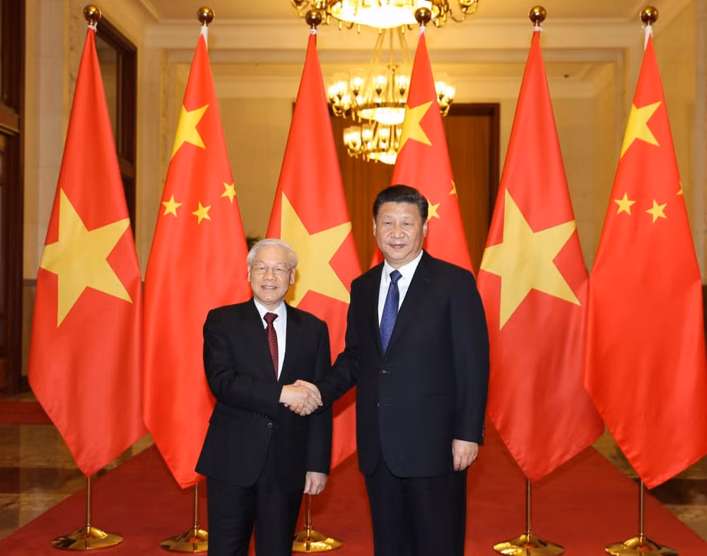 越共中央总书记阮富仲访问中国：推动两国关系进入发展新阶段 ảnh 3