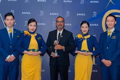 越游航空公司斩获2022年亚太杰出企业奖励志品牌奖 ảnh 1 越游航空公司斩获2022年亚太杰出企业奖励志品牌奖 ảnh 1