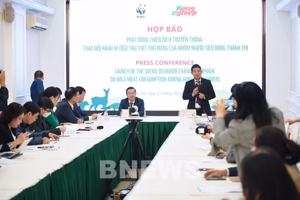 世界自然基金会发起改变消费者食用野味行为的宣传活动 ảnh 1 世界自然基金会发起改变消费者食用野味行为的宣传活动 ảnh 1