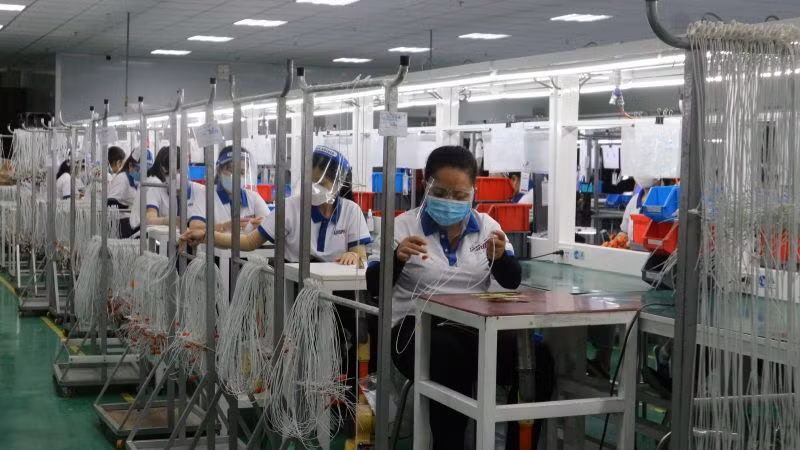 今年前9月隆安省工业生产指数增长近11% ảnh 1 今年前9月隆安省工业生产指数增长近11% ảnh 1