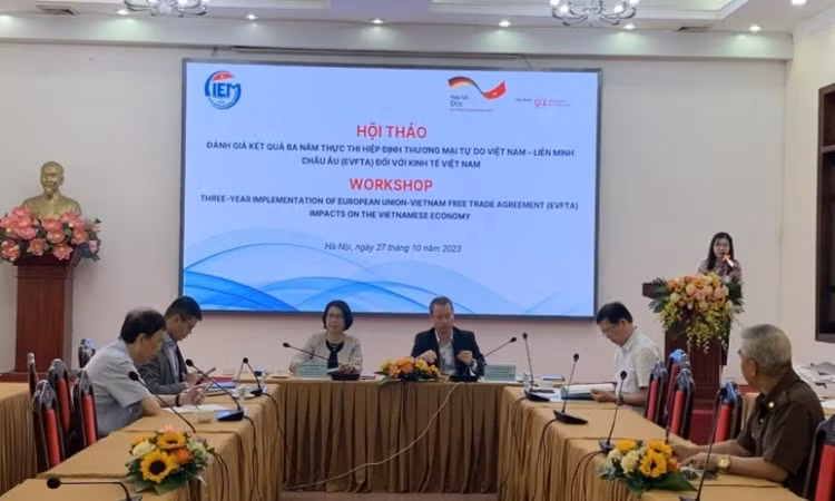 中央经济管理研究院发布EVFTA实施三年效果评估报告 ảnh 1