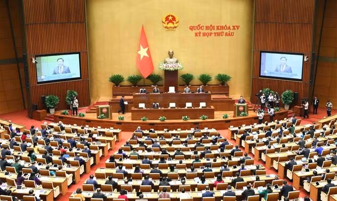 越南第十五届国会第六次会议正式开幕 ảnh 1 越南第十五届国会第六次会议正式开幕 ảnh 1
