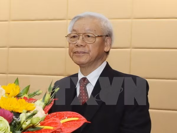 阮富仲总书记启程对印度尼西亚和缅甸进行访问 ảnh 1 阮富仲总书记启程对印度尼西亚和缅甸进行访问 ảnh 1
