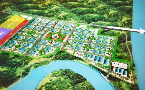 1.2万越盾用于茶荣省古占工业园区基础设施建设 ảnh 1 1.2万越盾用于茶荣省古占工业园区基础设施建设 ảnh 1