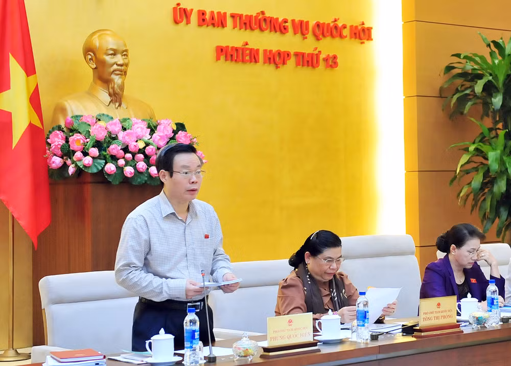 越南第十四届国会常委会第十三次会议对两部法律草案提出意见 ảnh 1