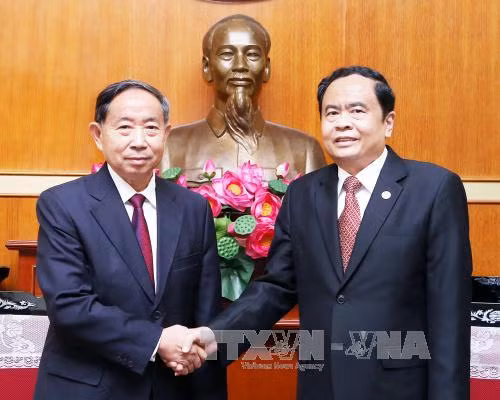 越南祖国阵线与中国政协加强合作关系 ảnh 1