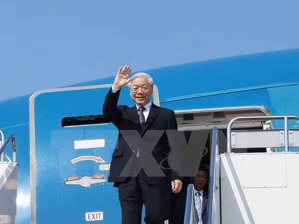 阮富仲总书记访问缅甸:构建越缅关系发展新框架 ảnh 1 阮富仲总书记访问缅甸:构建越缅关系发展新框架 ảnh 1