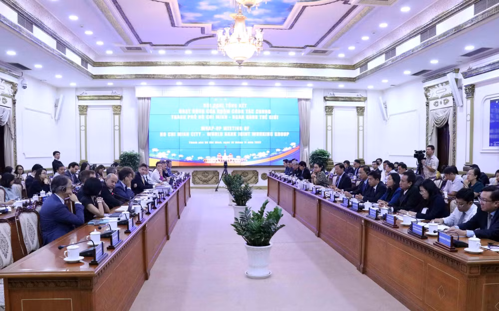 胡志明市与世行联合工作组是高效合作模式典范 ảnh 2