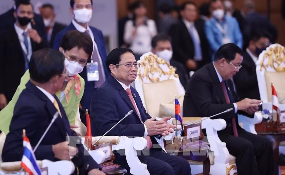 柬埔寨媒体密集报道越南政府总理范明政在柬时活动 ảnh 2 柬埔寨媒体密集报道越南政府总理范明政在柬时活动 ảnh 2