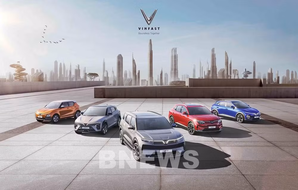 VinFast 4款电动车将亮相2022年洛杉矶车展 ảnh 1
