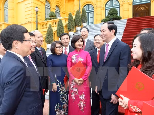 越南国家主席陈大光:应主动并灵活地开展对外任务 ảnh 1 越南国家主席陈大光:应主动并灵活地开展对外任务 ảnh 1