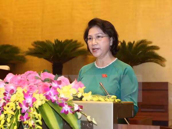 第十四届国会一次会议:会议投票选举第十四届国会主席、副主席等职务 ảnh 1 第十四届国会一次会议:会议投票选举第十四届国会主席、副主席等职务 ảnh 1