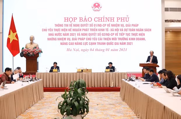 政府例行记者会：经济对外开放路线图 ảnh 1