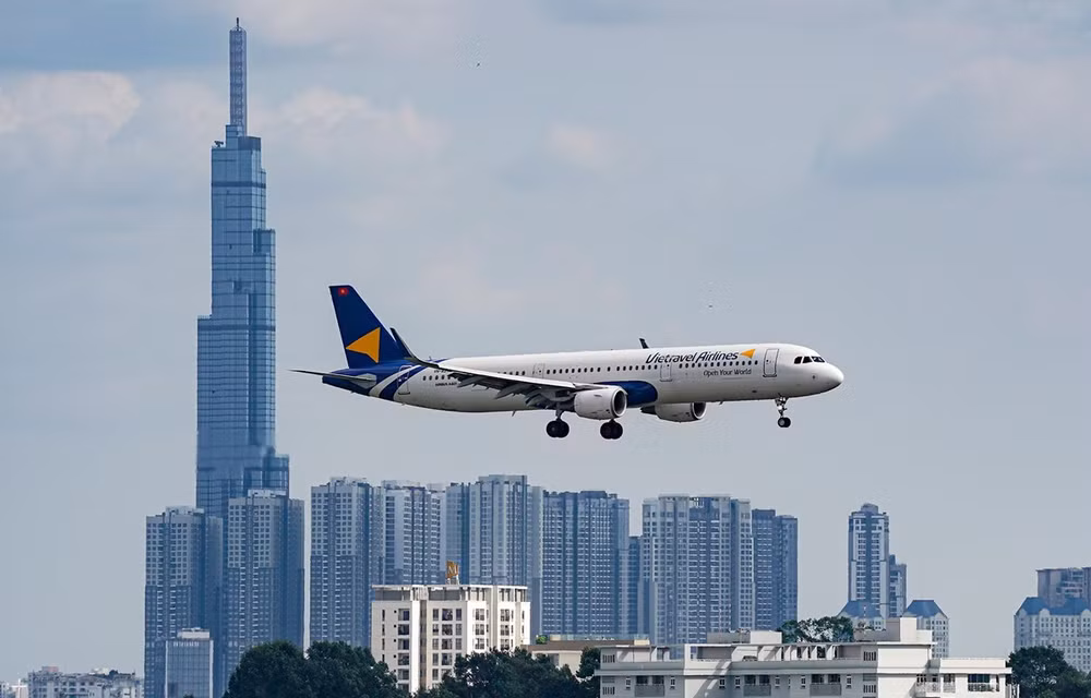 Vietravel Airlines正式开通商业航线 出售5万张零越盾起的特价机票 ảnh 1