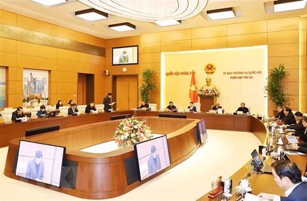 越南第十四届国会常委会第52次会议开幕 ảnh 2 越南第十四届国会常委会第52次会议开幕 ảnh 2