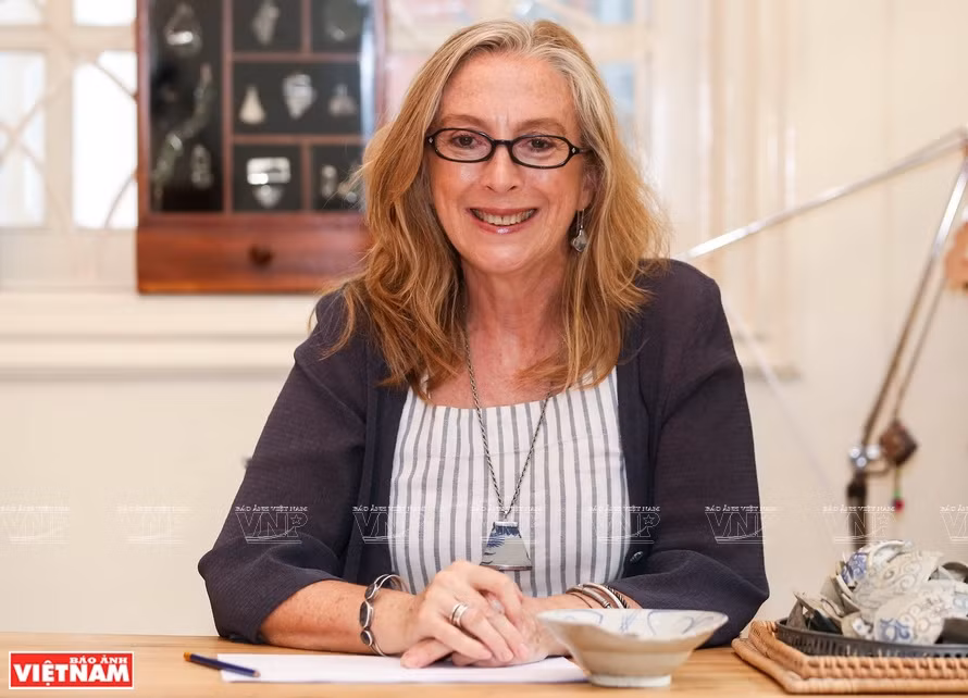Cynthia Mann 设计师:注定与越南土锦结缘 ảnh 1 Cynthia Mann 设计师:注定与越南土锦结缘 ảnh 1
