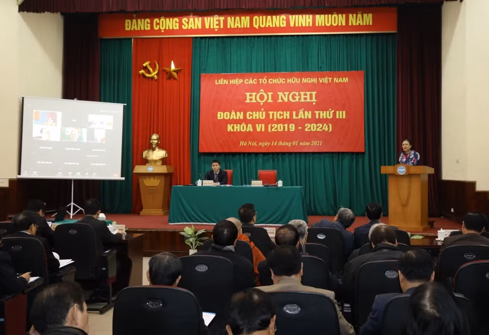 越南友好组织联合会加强和平团结友好活动 ảnh 1