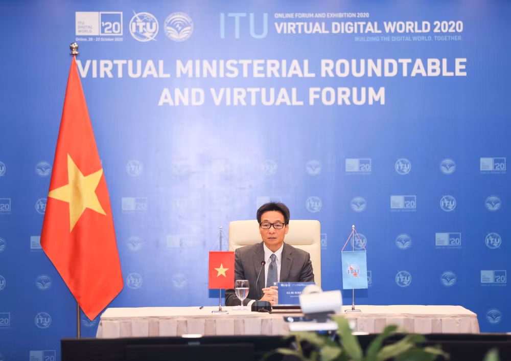 政府副总理武德儋出席国际电联2020年世界数字电信展览会 ảnh 1 政府副总理武德儋出席国际电联2020年世界数字电信展览会 ảnh 1