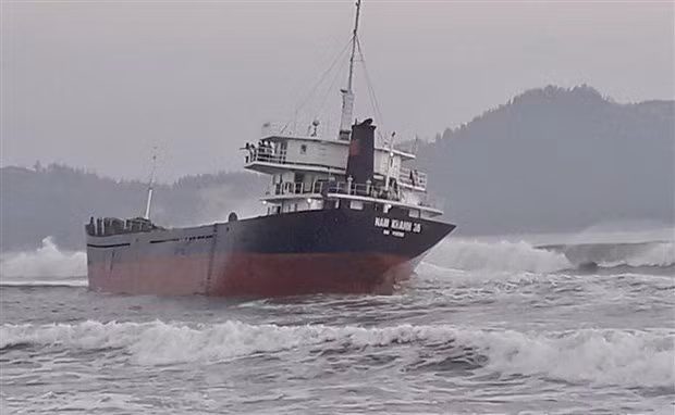 受第8号台风影响 从乂安到承天顺化各省出现强降雨 第9号台风继续加强 ảnh 1 受第8号台风影响 从乂安到承天顺化各省出现强降雨 第9号台风继续加强 ảnh 1