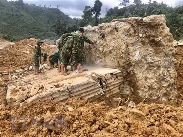 捞庄3号水电站山体滑坡事件:失踪者搜救工作因天气原因暂停 ảnh 1 捞庄3号水电站山体滑坡事件:失踪者搜救工作因天气原因暂停 ảnh 1