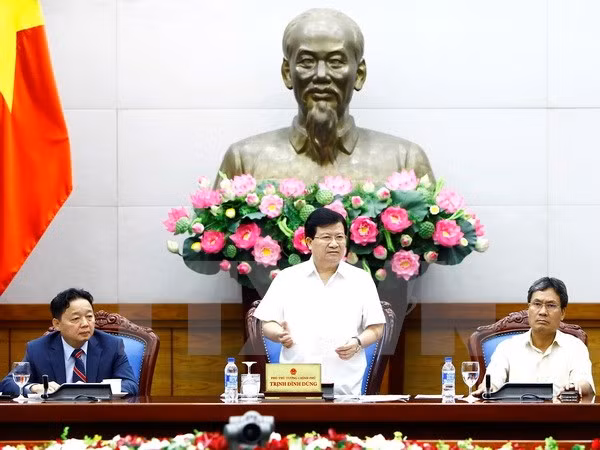郑廷勇副总理:政府一向高度评价企业在实现绿色增长目标和技术创新过程中所起的作用 ảnh 1 郑廷勇副总理:政府一向高度评价企业在实现绿色增长目标和技术创新过程中所起的作用 ảnh 1