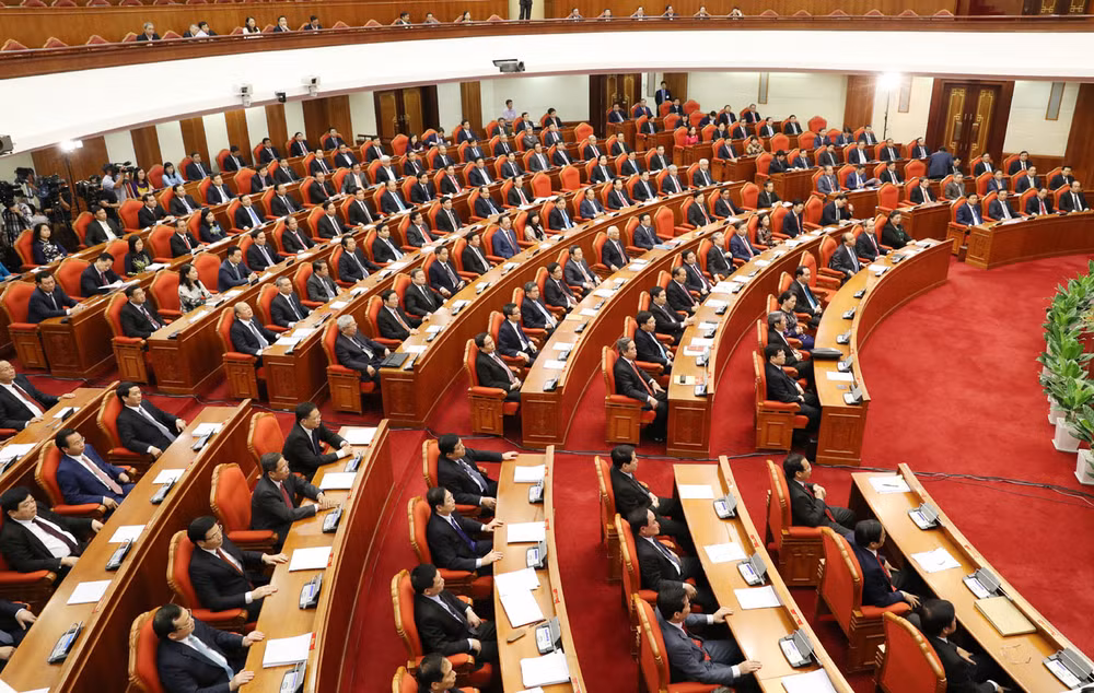 越共第十二届五中全会落幕 发布三项经济决议 ảnh 3