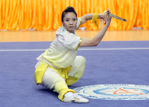 2015年世界武术锦标赛:杨翠薇摘1银1铜 ảnh 1 2015年世界武术锦标赛:杨翠薇摘1银1铜 ảnh 1