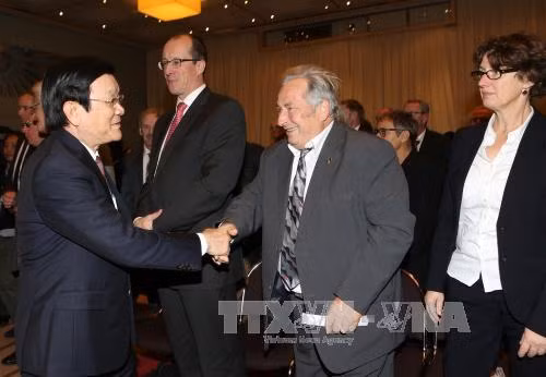 越南国家主席张晋创对德国进行国事访问 ảnh 3 越南国家主席张晋创对德国进行国事访问 ảnh 3