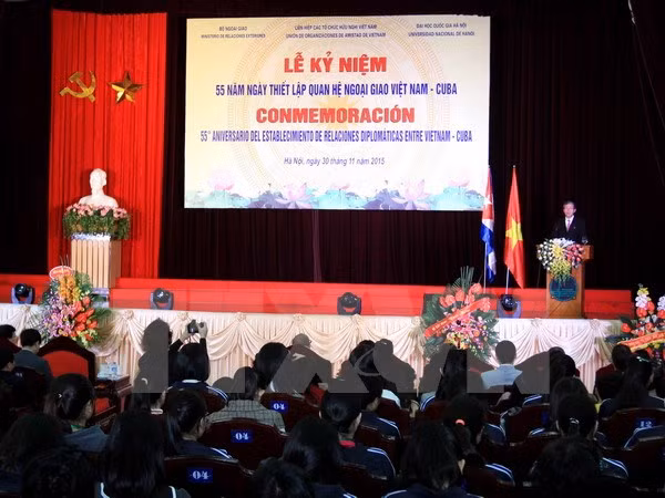 越古建交55周年纪念典礼在河内举行 ảnh 1