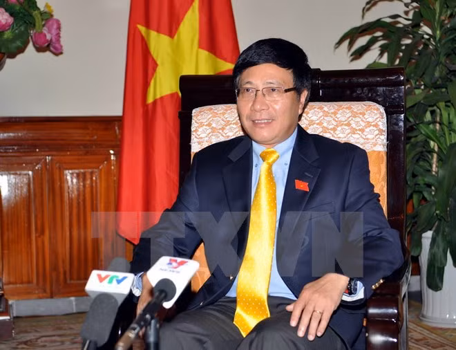 越南政府副总理兼外长范平明:东盟共同体建设进程中的越南烙印 ảnh 1 越南政府副总理兼外长范平明:东盟共同体建设进程中的越南烙印 ảnh 1