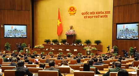 越南第十三届国会第十次会议发表第二十九号公报 ảnh 1 越南第十三届国会第十次会议发表第二十九号公报 ảnh 1