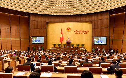 越南第十三届国会第十次会议发表第二十四号公报 ảnh 1 越南第十三届国会第十次会议发表第二十四号公报 ảnh 1