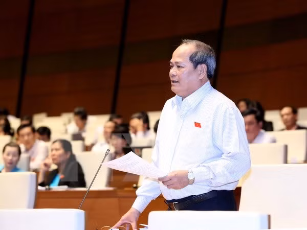 国会代表对政府国家财政预算执行情况报告表示赞同 ảnh 1