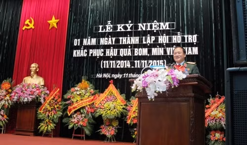 越南协助克服炸弹地雷后果协会成立一周年纪念典礼隆重举行 ảnh 1