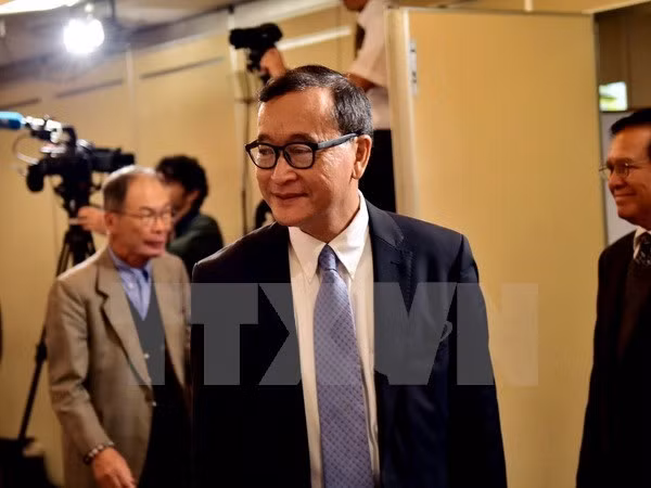 柬埔寨成立执行逮捕反对党救国党领袖桑兰西的委员会 ảnh 1 柬埔寨成立执行逮捕反对党救国党领袖桑兰西的委员会 ảnh 1
