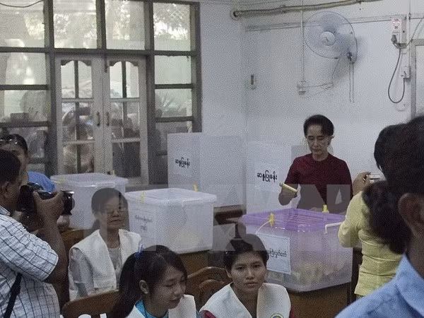 缅甸大选官方计票结果9日至15日陆续公布 ảnh 1