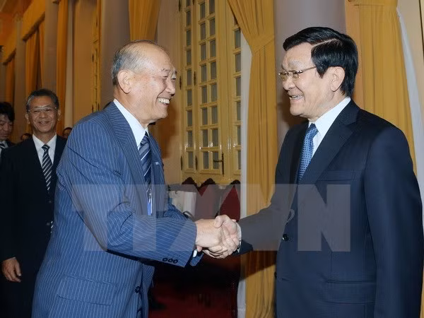 国家主席张晋创会见日本民间外交推进协会副会长 ảnh 1 国家主席张晋创会见日本民间外交推进协会副会长 ảnh 1