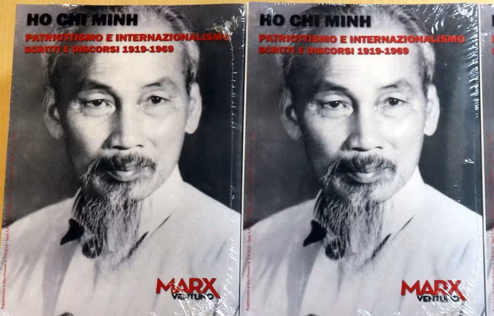胡志明主席选集意大利文版在意大利罗马出版发行 ảnh 1
