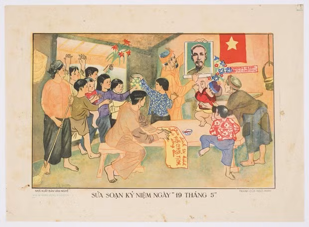 澳大利亚图书馆藏有越南罕见的艺术类海报集锦 ảnh 2 澳大利亚图书馆藏有越南罕见的艺术类海报集锦 ảnh 2