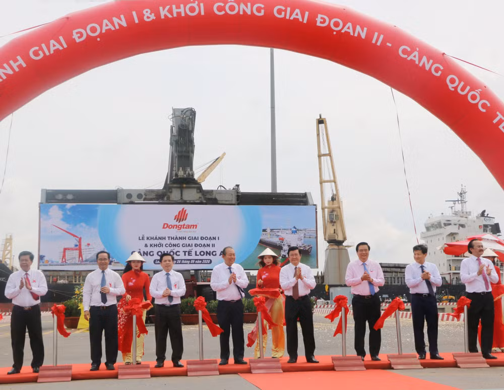 隆安国际港一期工程竣工 二期工程开始动工兴建 ảnh 1 隆安国际港一期工程竣工 二期工程开始动工兴建 ảnh 1