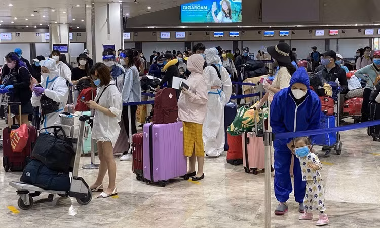 在法国、摩洛哥和智利的近280名越南公民被接送回国 ảnh 1 在法国、摩洛哥和智利的近280名越南公民被接送回国 ảnh 1