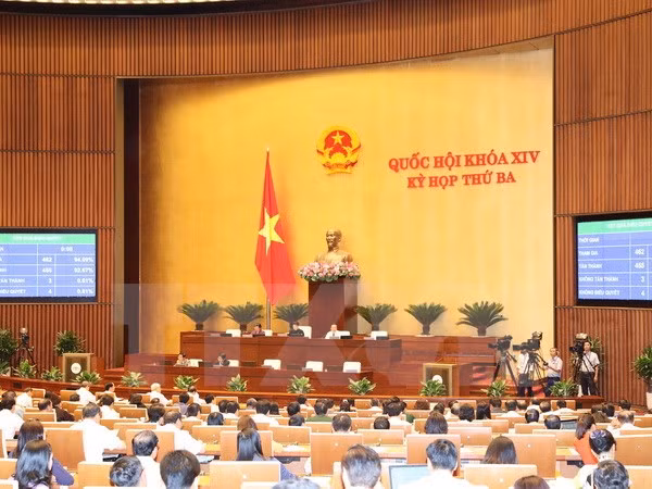 第十四届国会第三次会议第二十一号公报：3项法律和4项决议获通过 ảnh 1